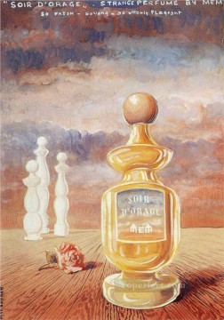  Soir Painting - soir d orage strange perfume by mem Surrealism